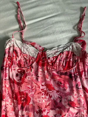 Le lis Pink floral midi dress thumbnail 3