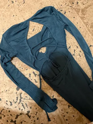 Princess Polly Teal Maxi Dress thumbnail 5
