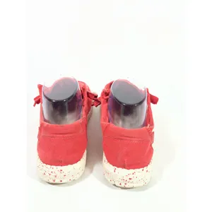 Hey Dude Wendy Canvas Slip On Loafer Shoes Women Coral Pink 7 Beach Costal Comfy thumbnail 4