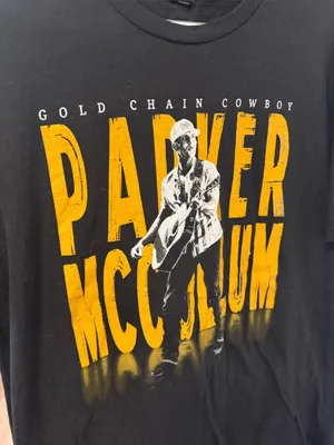 Parker McCollum "Gold Chain Cowboy" Tour T-Shirt – Size XL thumbnail 4