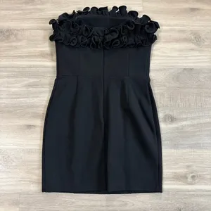 Amanda Uprichard Black Envy Mini Dress Women Size Small thumbnail 6