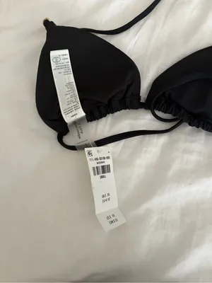 Black Halter String Bikini Top & Bottom thumbnail 6