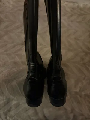 Liz Claiborne Leather Riding Boots 8 thumbnail 4