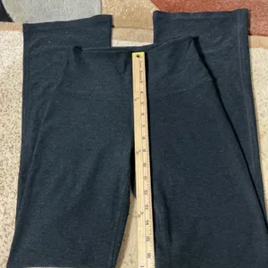 Beyond Yoga High Waisted Wide Leg Lounge Pants Womens Small Black Heathered Soft thumbnail 3