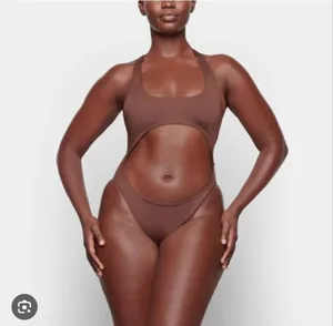 Skims Monokini Light Brown thumbnail 3