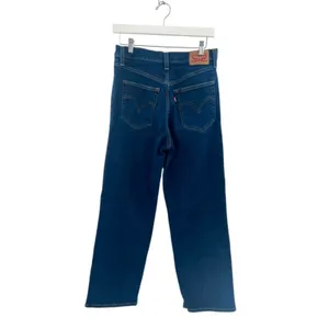 Levi’s Ribcage Straight Button Fly‎ High Rise Jeans Sz 28 deconstructed thumbnail 3