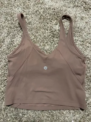 Lululemon cacao align tank thumbnail 2