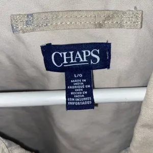 Vintage Chaps Light Blue Tan Floral Rose Utility Chore Coat Boho Western Spring thumbnail 5