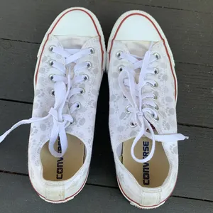 Converse Animal Print Low Top Sneakers Size 8 thumbnail 2