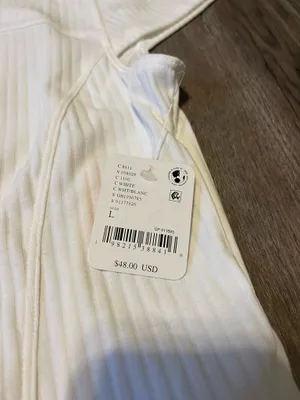 NWT Free People Movement Tempo Ribbed Baby Tee thumbnail 5