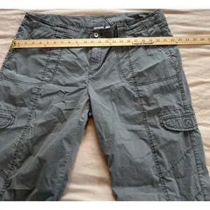 Great Northwest Indigo Womens Gray Cargo Pants Size 18W Roll Tab Utility Pants thumbnail 9
