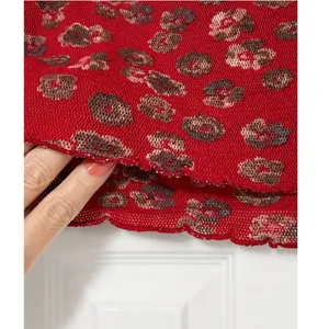 Free People Poppy Tube Top NWT Red Floral Strapless Smocked Removable Straps Lg thumbnail 3