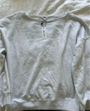 Garage off the shoulder sweatshirt thumbnail 1