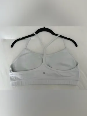 CRZ yoga white sports bra large thumbnail 2