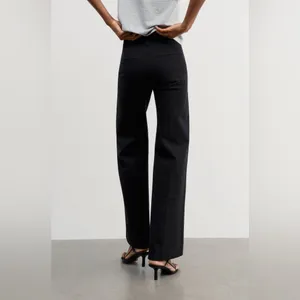 AYR The Stratus Stretch Wide Leg Jeans Size 33 in‎ Black thumbnail 3