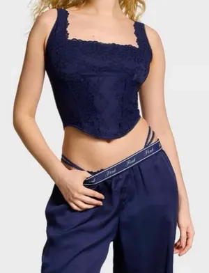 Pink Victoria's Secret Corset Lace thumbnail 1