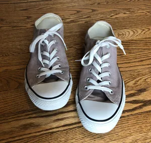 Converse Chuck Taylor All Star  Low Top Light Grey thumbnail 1