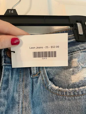 Boutique two toned jeans Blue Size 25 thumbnail 3