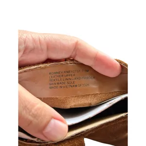 Steve Madden Romney Cognac Suede Western Square Toe Block Heel Boots Size 7.5‎ thumbnail 6