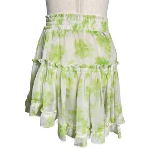 MISA Los Angeles Marion Skirt‎ Honeydew Blossom thumbnail 4
