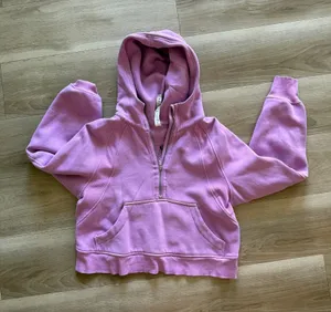 Pink Lululemon Scuba Half-Zip Hoodie thumbnail 1