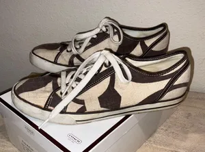COACH Dalia Signature Sneaker Trainers Size 9 M Medium with original box thumbnail 3