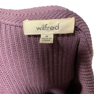 Aritzia Wilfred‎ Palmier Sleeveless Tunic Sweater Purple Size Medium thumbnail 8