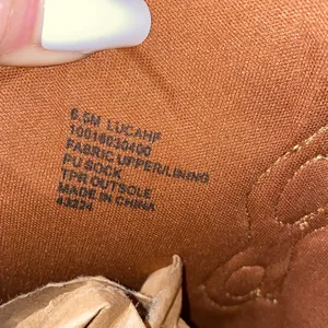 NWT!! Material Girl Brown Cowgirl Boots with Gold Accents Size 6.5 thumbnail 12