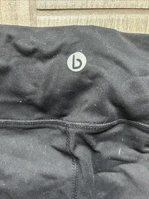 Black High-Waist Women's Active Leggings thumbnail 4