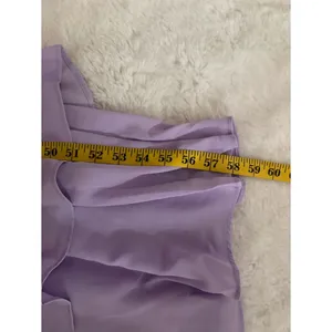 Lulus Lively Evenings Lavender Sleeveless Tiered Maxi Dress Size Large Formal thumbnail 9