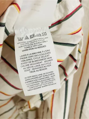 Madewell Central Shirt Oversized Button Front Top Multicolor Sadie Striped L thumbnail 13
