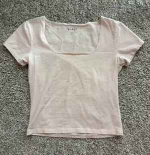 Brandy Melville John Galt Top Light Pink thumbnail 1