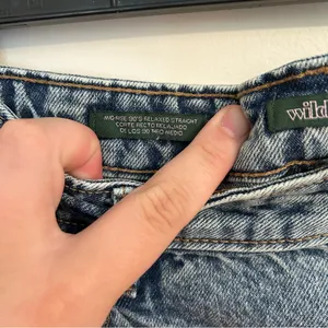 Wild Fable Mid Rise 90s Relaxed Straight Blue Jean EUC Size‎ 12 Women’s Casual thumbnail 4