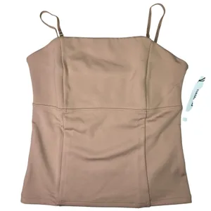 Girlfriend Collective Women Brown Cami Tank Top 3102-WS-MD Size Medium‎ NWT thumbnail 1