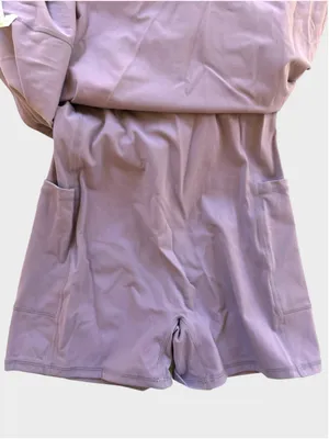 Size S Halara Plush Backless Active Dress Tulip Purple thumbnail 4