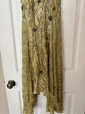 Sue Wong Beaded Lace Midi Dress thumbnail 3