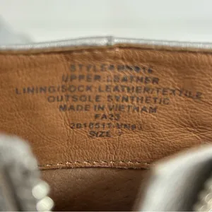 Madewell The Darcy Ankle‎ Boots Silver Size 7 thumbnail 9