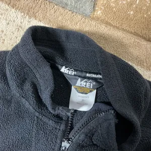 REI Polartec Fleece Full Zip Vest Womens M Black Gorpcore Outdoor Hiking USA thumbnail 5