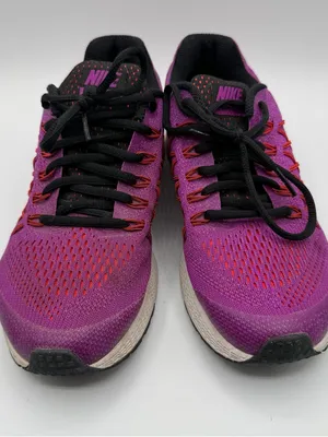 Nike Air Zoom Pegasus 32 6.5Y Purple Pink Black Running Shoes 759972-500 thumbnail 2