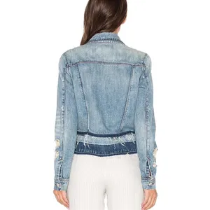 J Brand Deena Released Hem Jean Jacket C31‎ thumbnail 4