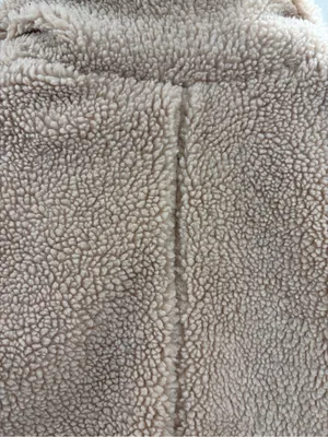 ZADIG & VOLTAIRE Teddy Mint Coat Cream Sherpa Shearling Long Beige size xs thumbnail 12