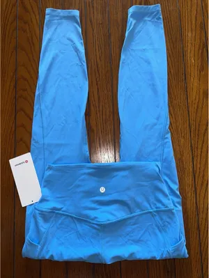 Lululemon Align With Pockets High Rise 28” Ocean Wave Size 8 NWT thumbnail 1