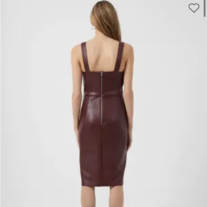 French Connection Crolenda Faux Leather Dress thumbnail 3