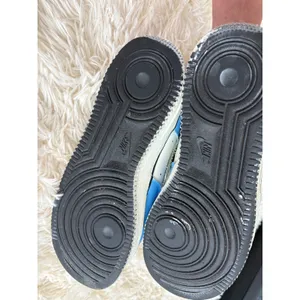 Nike Air Force 1 Low Custom Baby Blue Rhinestone Bling Sneakers‎ Size 8 thumbnail 6