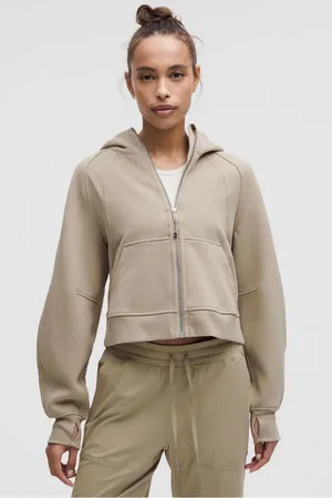 Lululemon Scuba Oversized Full-Zip Hoodie Tan Jacket‎ sheer oak thumbnail 1