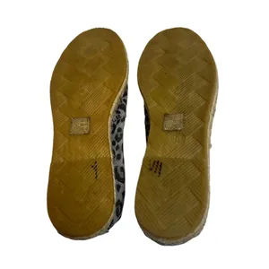 Free people canyon panther gray leopard‎ print slip on espadrille shoes Sz 39 thumbnail 5