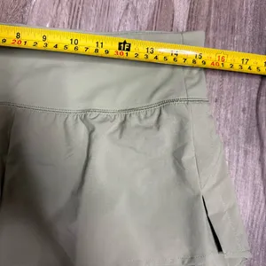 Calia by Carrie High-Rise Athletic Shorts in Sage Green thumbnail 3