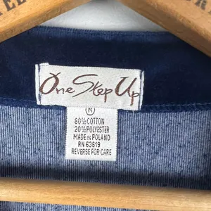 Vintage One Step Up pullover Size M thumbnail 3