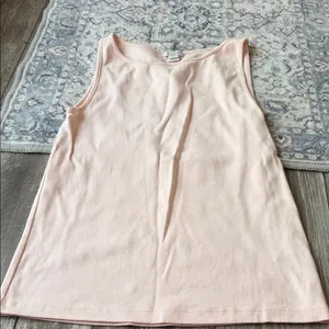 J. Crew Factory Soft Pink Tank Top thumbnail 1