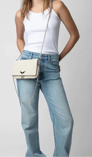 Zadig & Voltaire Rock Soft Savage Clutch thumbnail 1